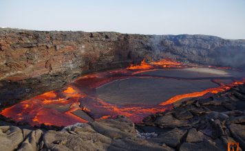 Erta Ale - New Lava Lake (Earth of Fire) - Photo By Francis BALLAND - 18/12/2017